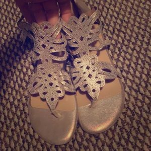 Rhinestone sandals